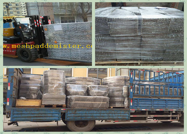 2y 304 Metal Corrugated Plate Structured Packing Column Mass Transfer Media