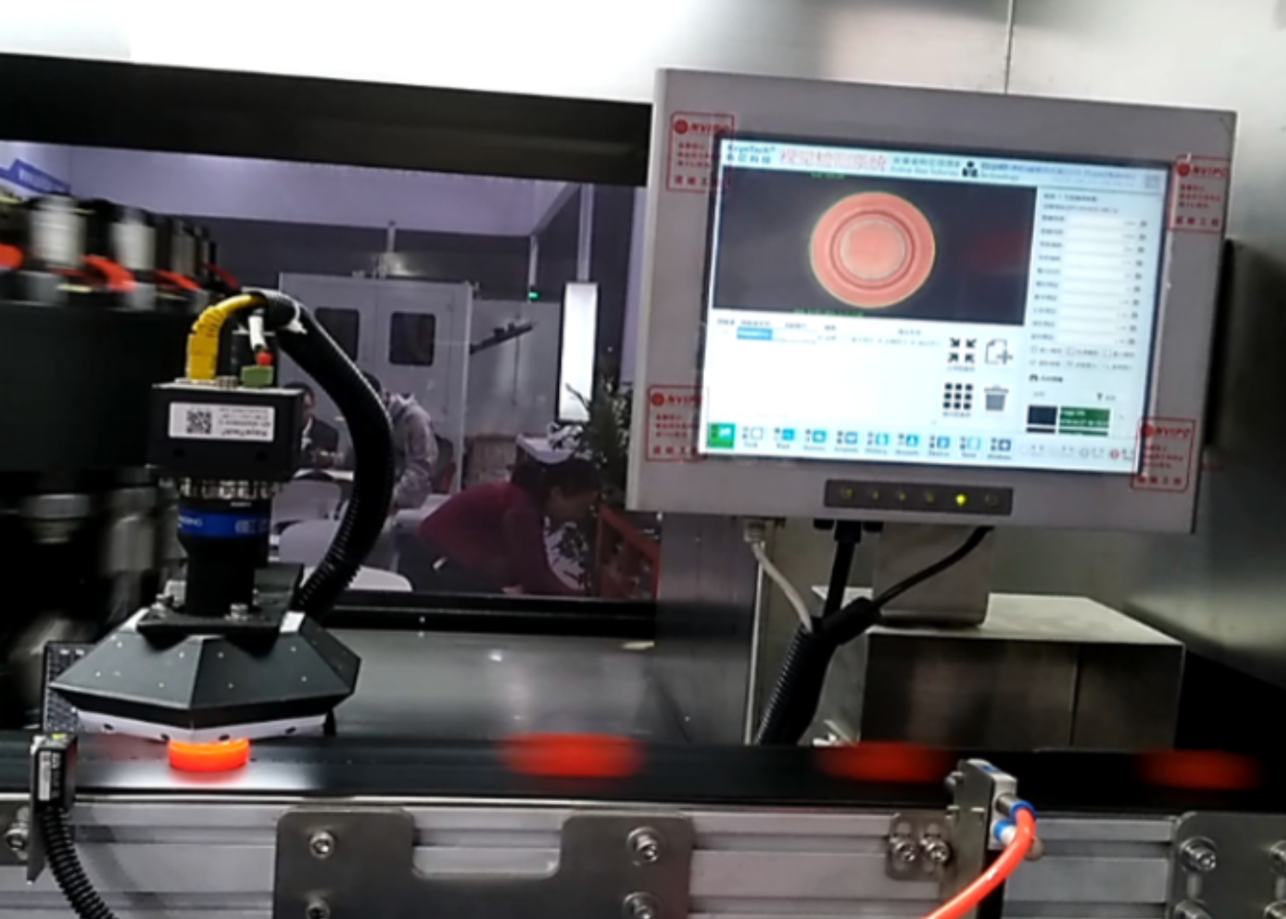 LCD Screen Textile Inspection Equipment Machine For Quality Detection 400W