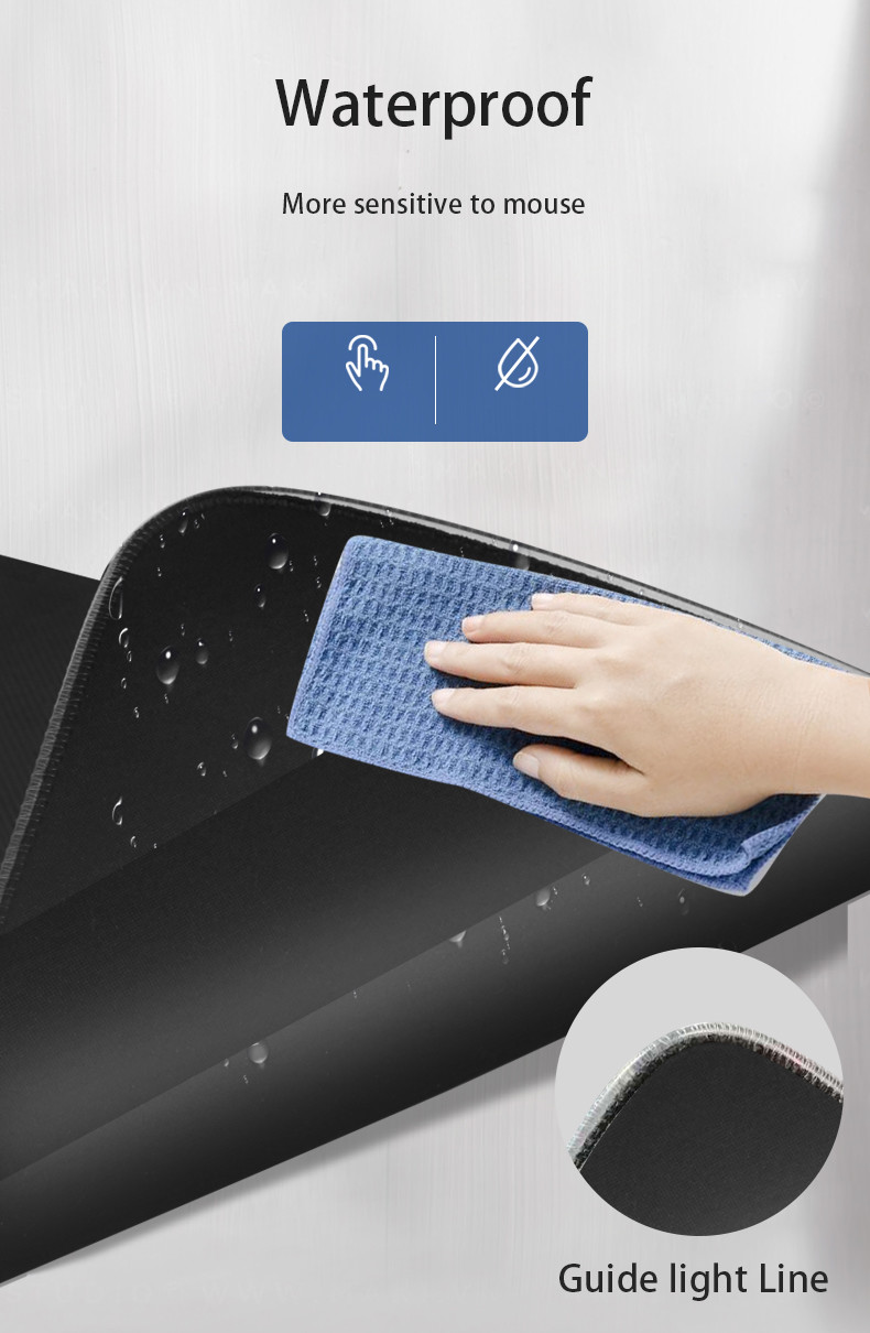 Incredibly Compact Design USB HUB Mouse Pad , Large Mouse Pads For Gaming