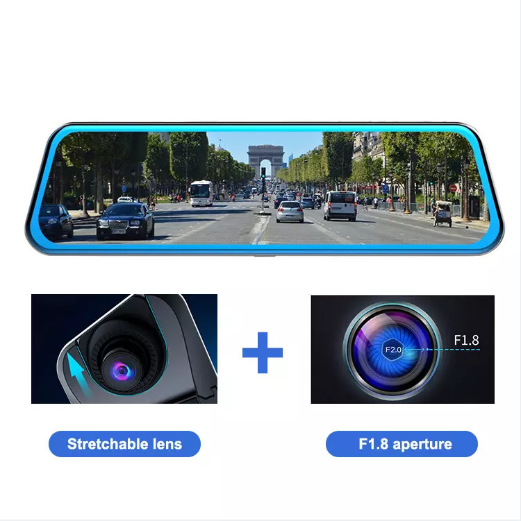 1440P Front Rear Video Cardvr Blackbox Dash Cam Recorder AI Voice Control