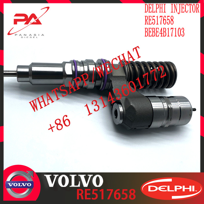 Diesel Engine Fuel injector RE517658 BEBE4B17103 A3 for V-O-L-V 6125 TIER 2 -OH - HIGH POWER