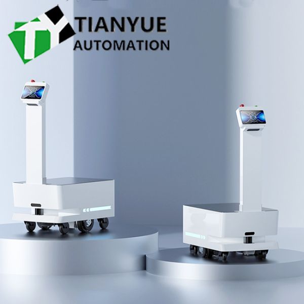 AGV Automated Guided Vehicle with 8h Battery Life 1m/s Travel Speed and ±10mm Navigation Accuracy