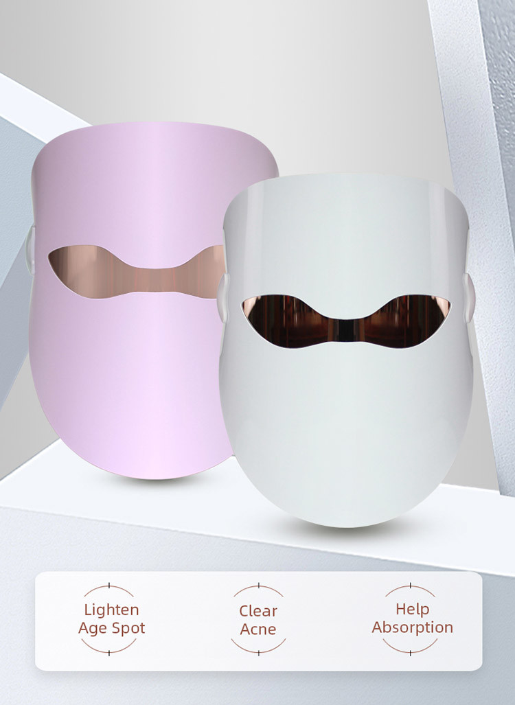 Whitening Skin Phototherapy 580nm 61g 32Pcs LED Light Therapy Mask