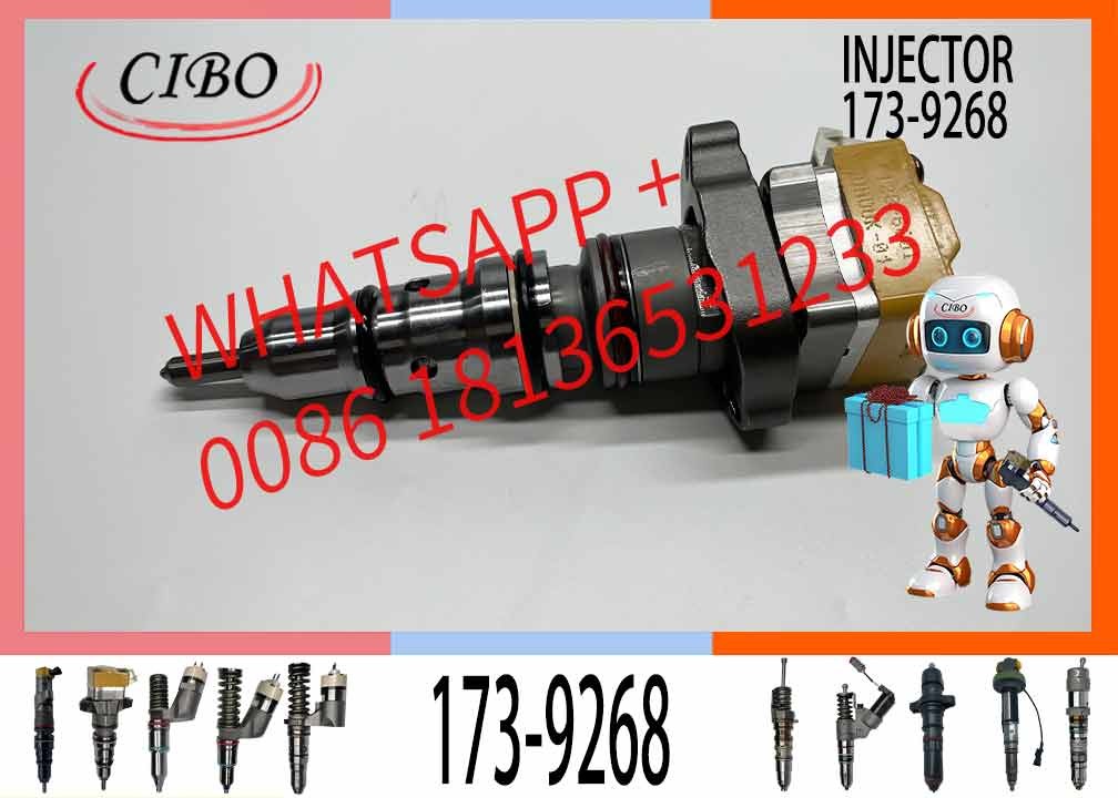Excavator Injector EX639348 173-9380 173-9268 1739268 173-4566 1734566 173-1012 for 3126 Engine Parts Diesel Nozzle Asse