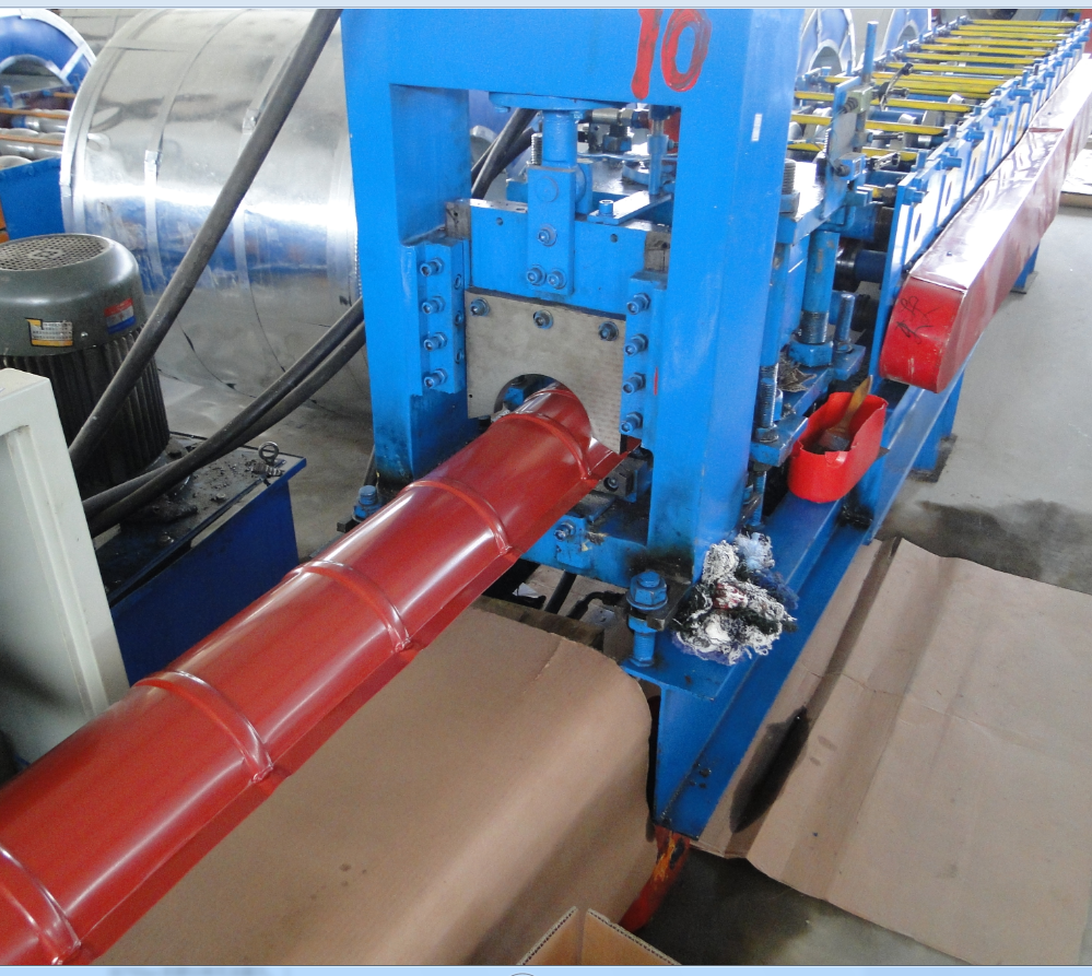 6T Roofing Sheet Roll Forming Machine 3KW Colored Steel Tile