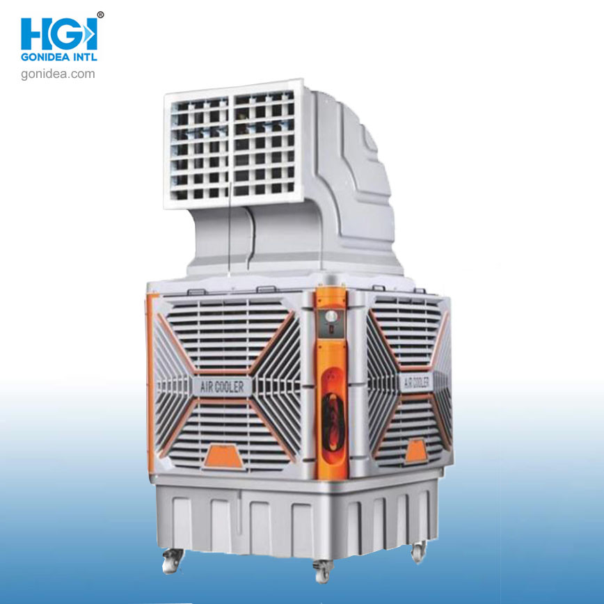 Remote Control Portable Industrial Air Cooler Big Air Flow 9000m/Hr Hy-L02sr