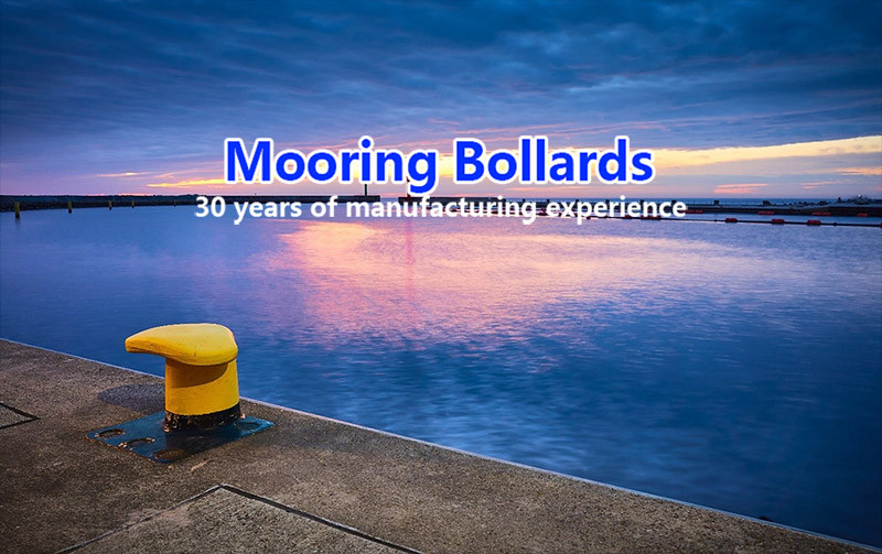 Corrosion Resistant Cast Iron Mooring Bollards Stable Sturdy Vessel Mooring In Harsh Environments