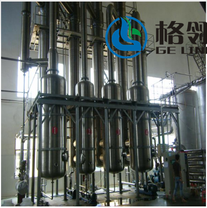 100L-1000L Falling Film Evaporator Triple Effect Milk Liquid Concentration