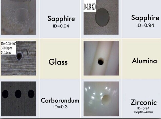 Quartz Glass Ultrasonic Assisted Machining Ultrasonic Multi Axis Milling