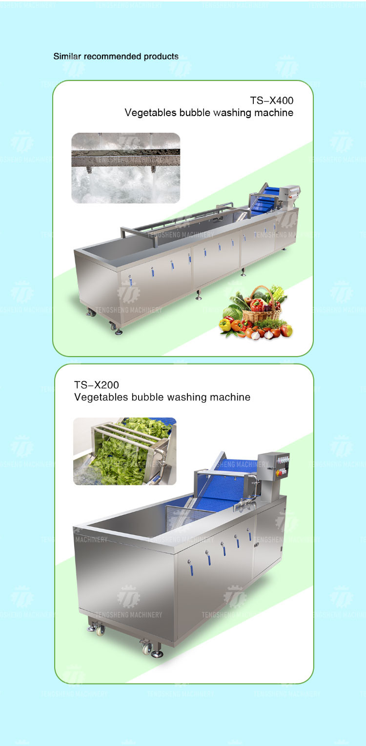 240KG Commercial vegetable and vegetable washing machine bubble washing machine manufacturers supply washing machine