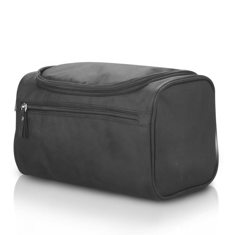Foldable Hang Up Toiletry Bag With Hanging Hook , Travel Sponge Bag Multi Compartment