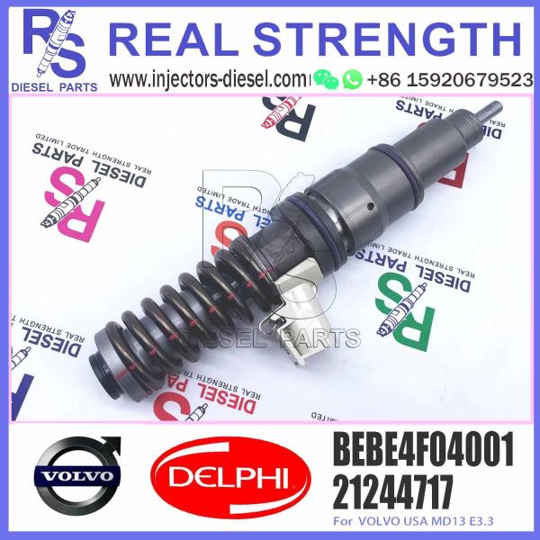 High Quality 4PINS diesel fuel injector 21244717 BEBE4F04001 BEBE4F07001 for V-O-L-V MD13 US07