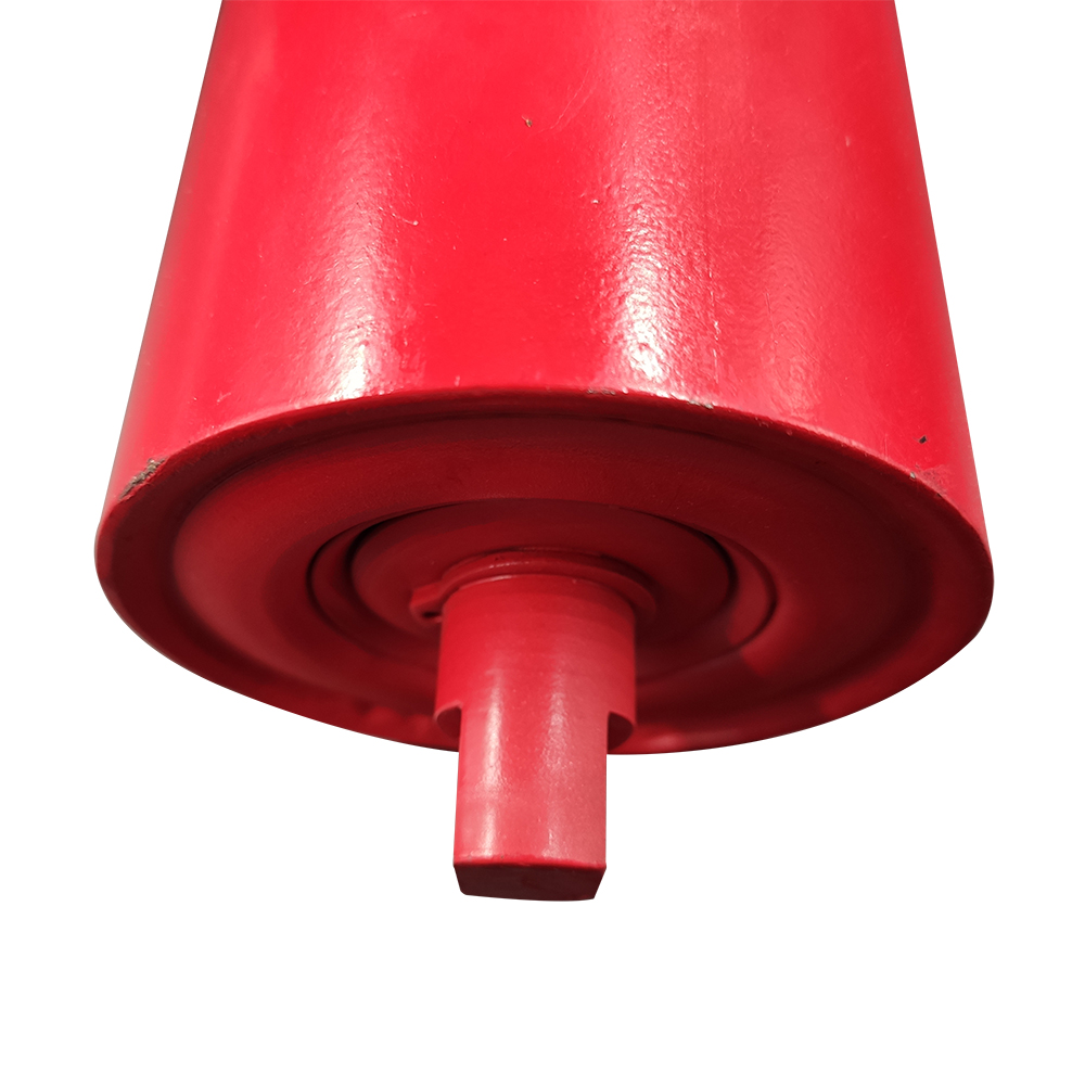 Video Technical Support Heavy Duty Conveyor Buffer Idler Roller for and Aging Resistance