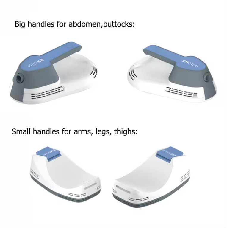 4 Handles Electromagnetic Stimulato Muscle Fat Burning Body Shaping Machine