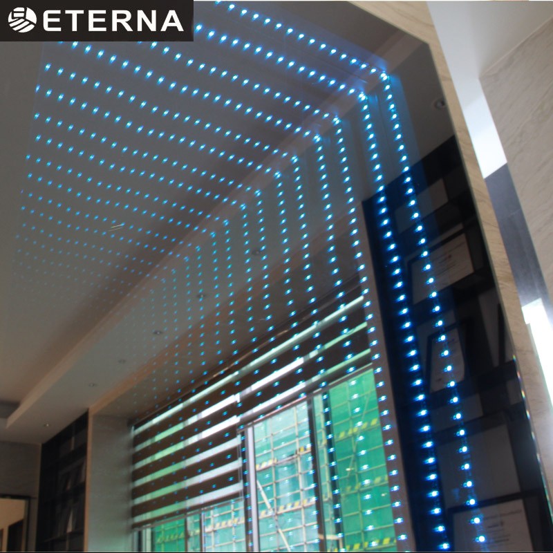 Smart 3D LED Infinity Mirror Rectangle Infinity Illuminated Mirror Fashionable