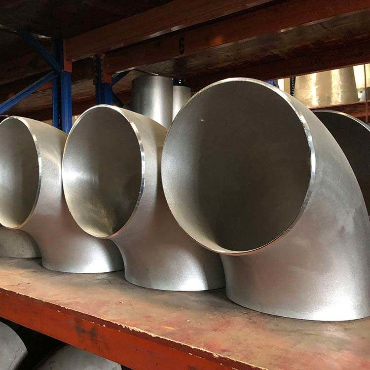 90 Degree Elbow Hastelloy C22 Nickel Alloy Steel Pipe Fitting Long Radius Bend ANSI B16.9
