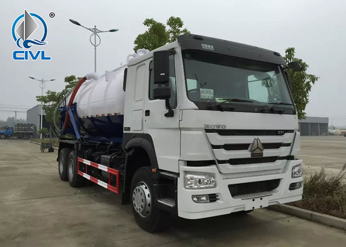 12m3/14 Cubic Meter Sewage / Waste / Manure Suck Truck / Vacuum Tanker / Italy Pump