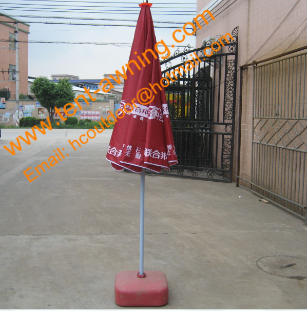 Customized Sizes Round Logo Printing Outdoor Advertising Umbrella for Promotion Waterproof