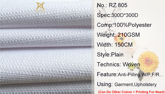 300D*300D Woven Sofa Fabric Solid Color Linen Like Thick Jacquard Polyester Slub Tweed Fabric