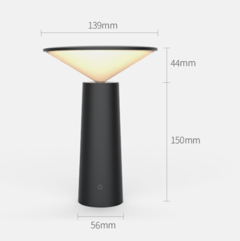 Modern Cordless Bar Table Lamps Touch Dimming Bedroom Portable Led USB Rechargeable Desk Lamp Bedside Study Stand Light Fixtures