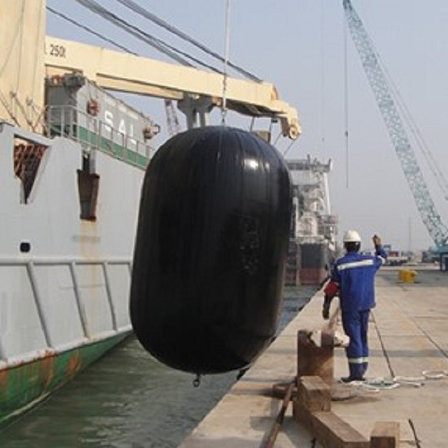 Sling Type Inflatable Submarine Fender Sling Type Yokohama Pneumatic Rubber Boat Fender