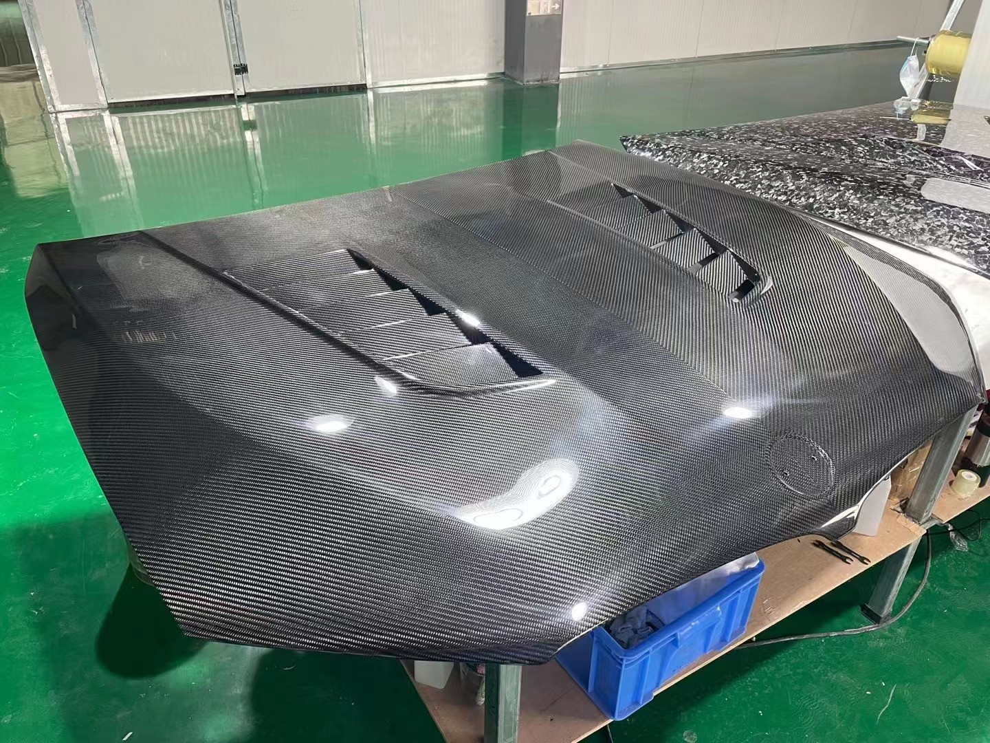 For BMW 5 Series G30 G38 F90 Carbon Fiber Machine Cover G30 G38 F90 Dry Carbon Fiber Engine Hatch Cover