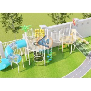 Buy cheap 1300x760cm Outside Play Sets Anti Slippery Play Ground Equipment product