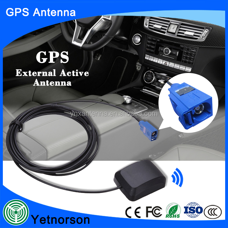 Waterproof Fakra Car GPS GLONASS Antenna for 2013-2016 Year 1575.42MHz Frequence Range