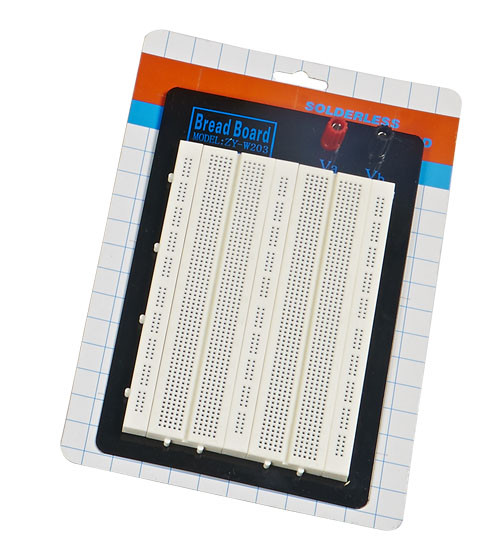 ABS Plastic Electronic Breadboard Kits Protoboard With 3 Buses