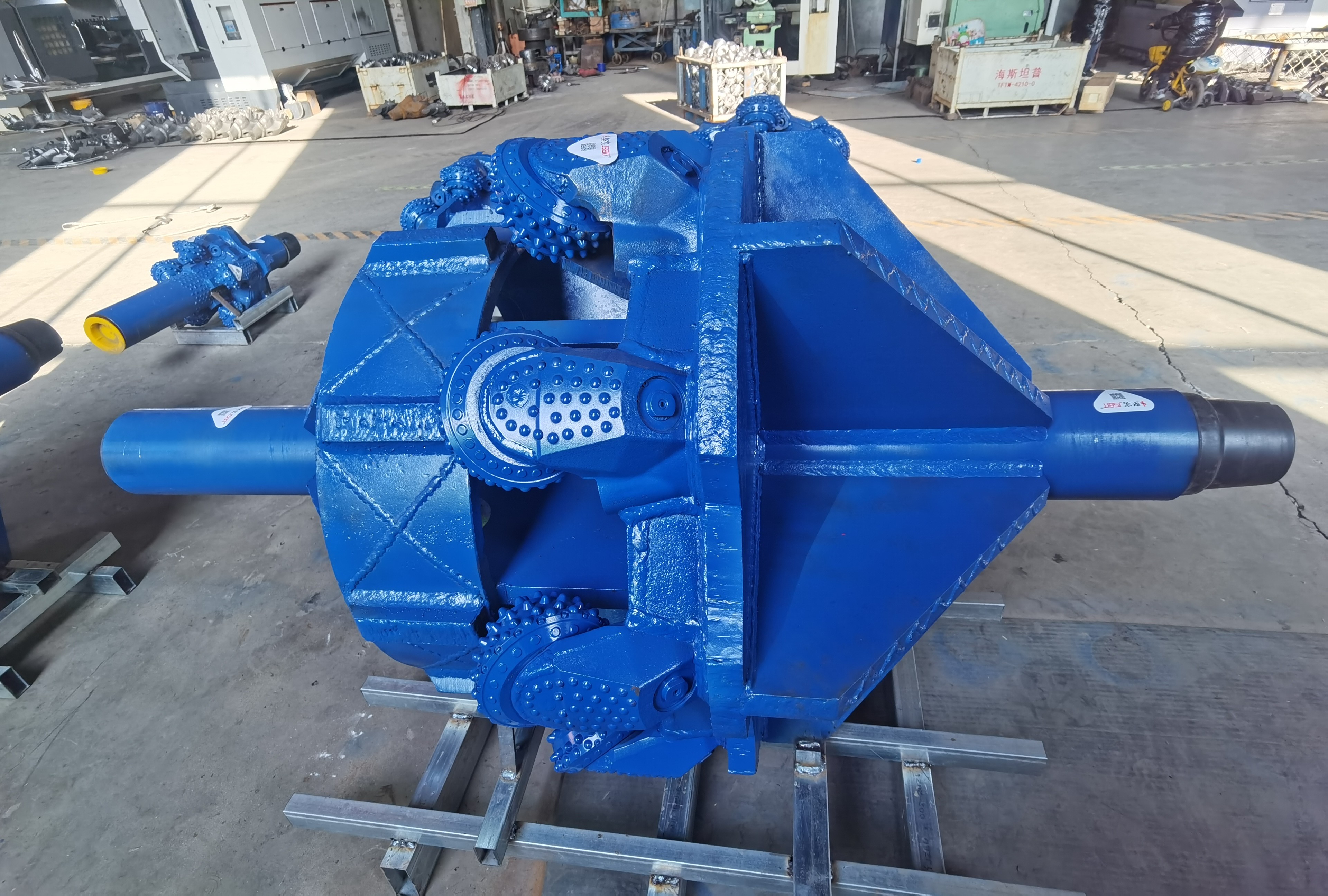 1000mm 40inch HDD Hole Opener Rock Reamer With 12inch Roller Bit