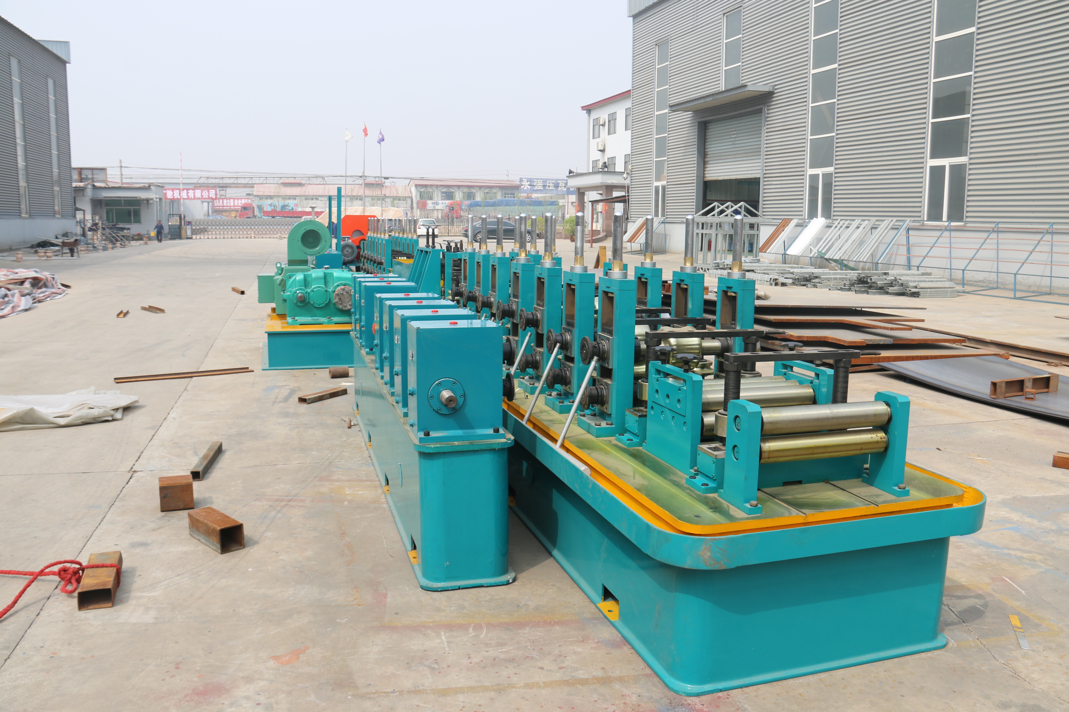 90m/min Carbon Steel Pipe Making Machine Cr12 101KW