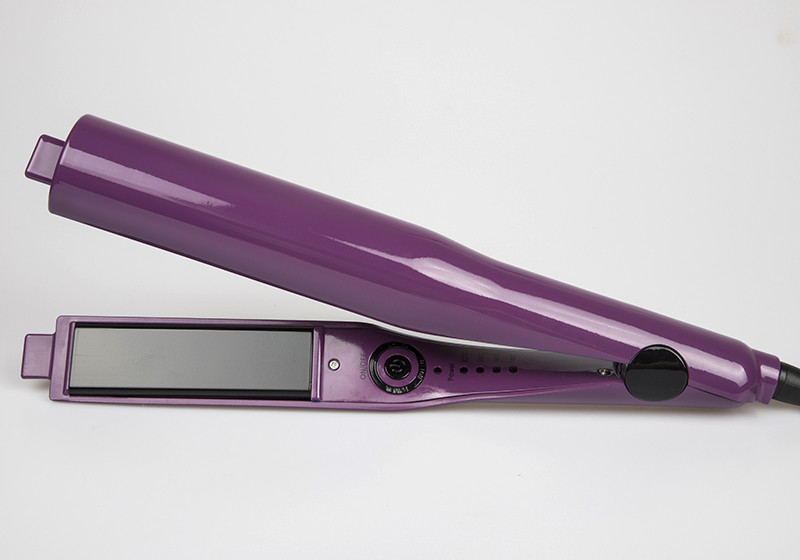 450F Anion Hair Straightener Curling Iron Twist Ceramic Tourmaline Coated