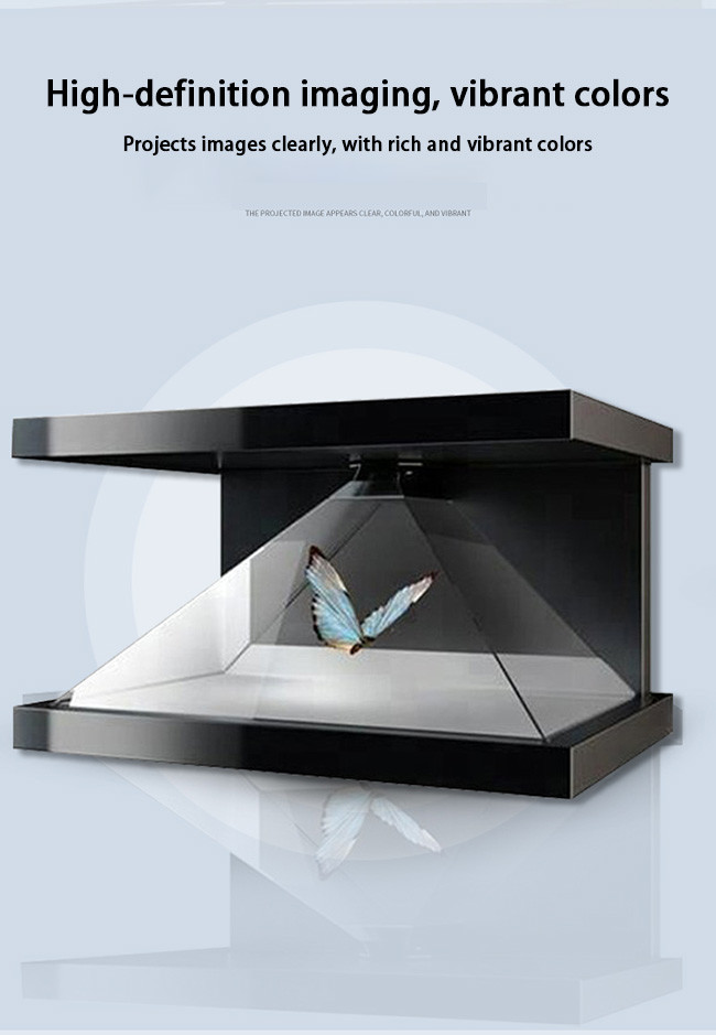 270 Degree HoloBox 3D Hologram Display Case Interactive Advertising