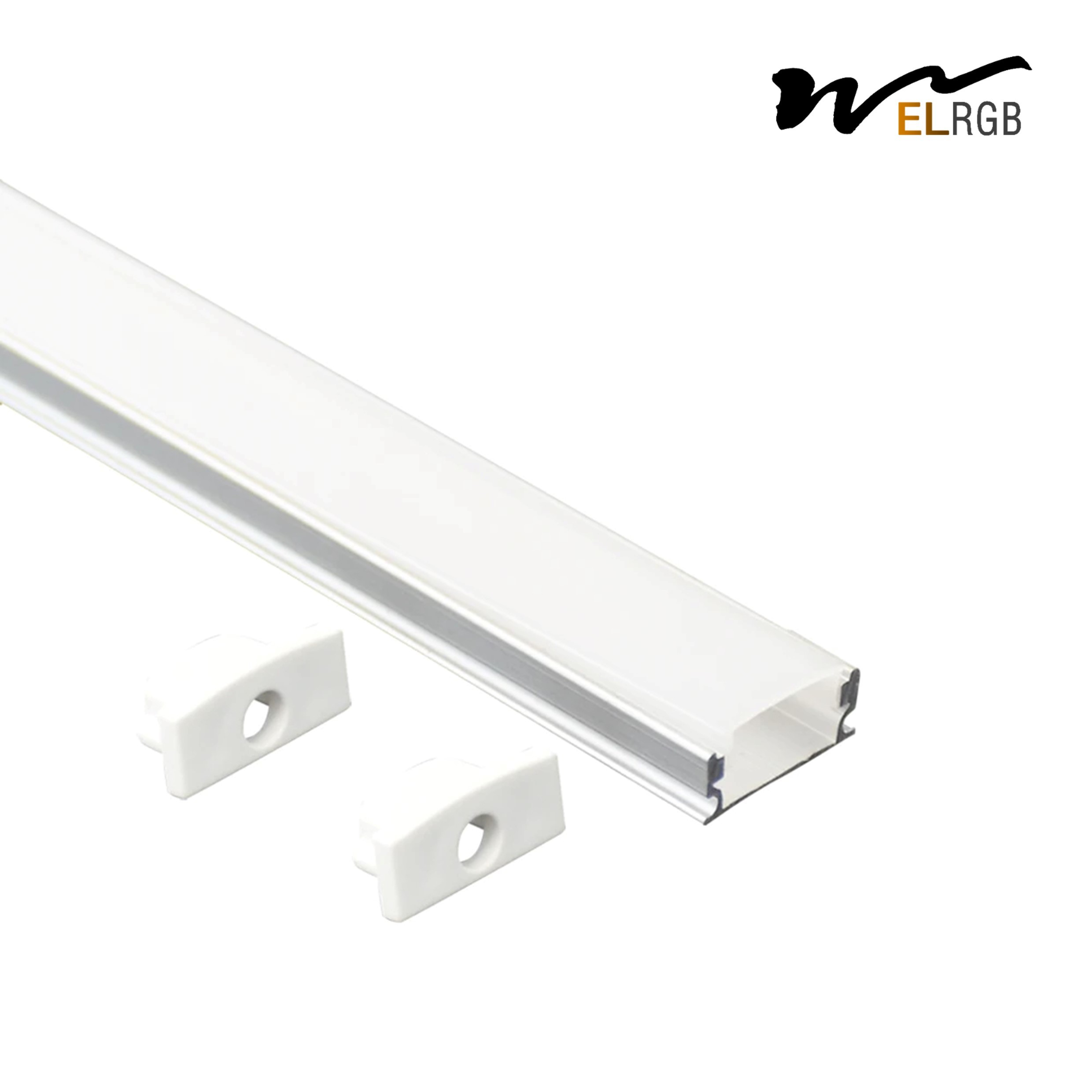 17x4mm Led Aluminum Channel Profile Curved Bendable Led Strip Light Profile