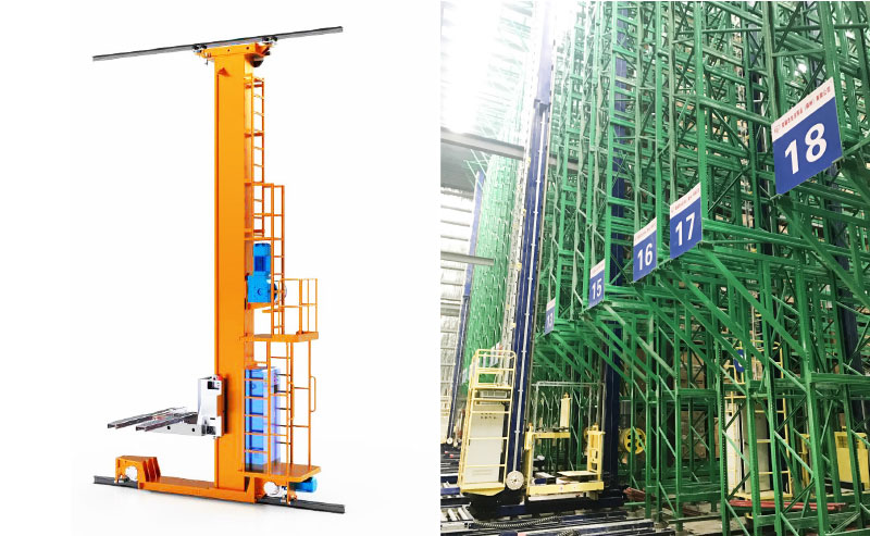 Single Deep Pallet Stacker AS/RS