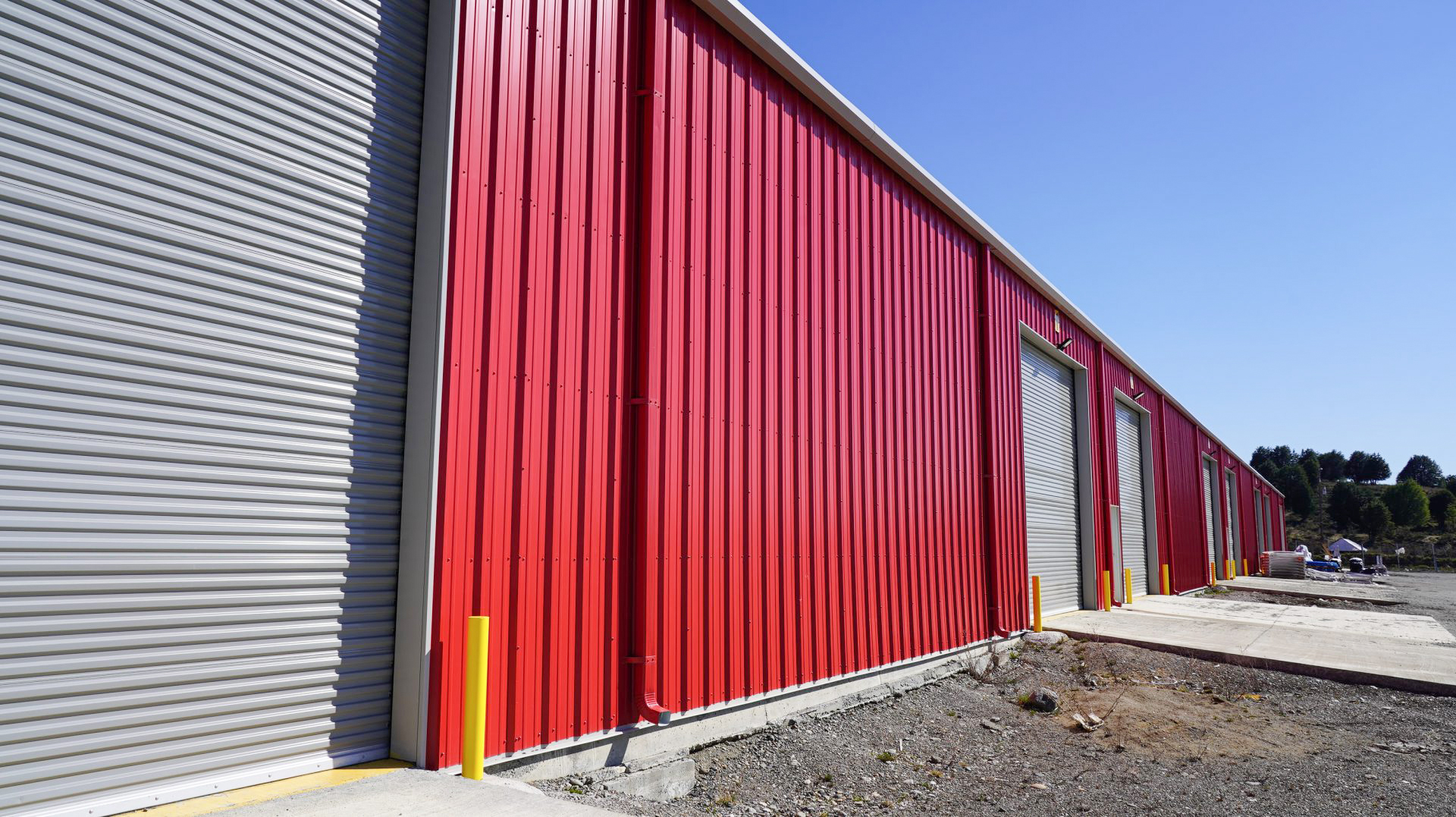 Q235 Q355 Prefabricated Welding Steel Structure Hangar For Industrial Warehouse Construction