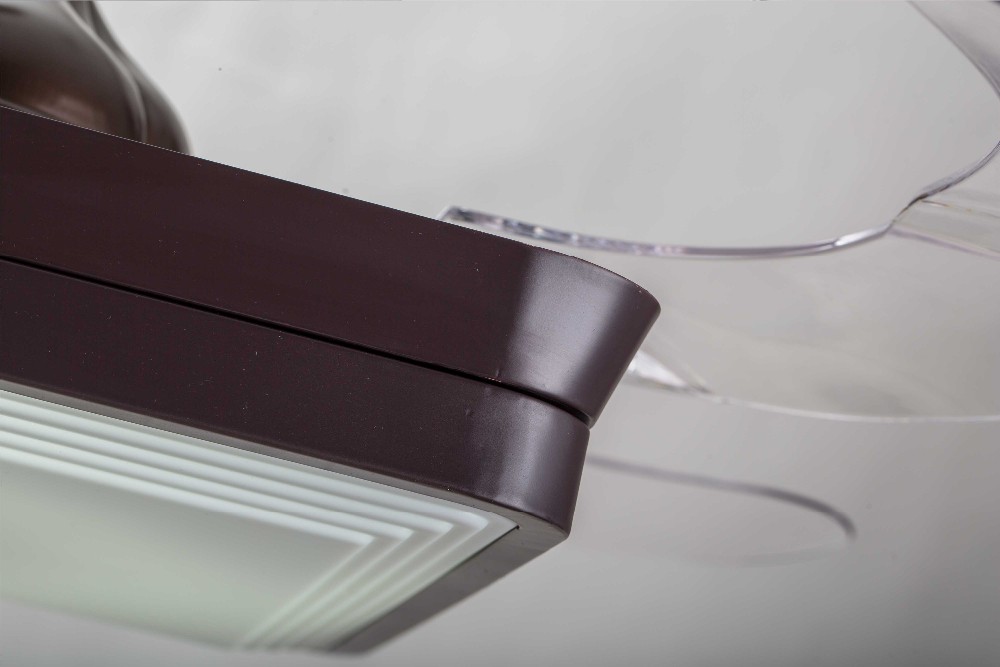 Brown 70 Watt Flush Mount Retractable Ceiling Fan Light With Remote 5250lm