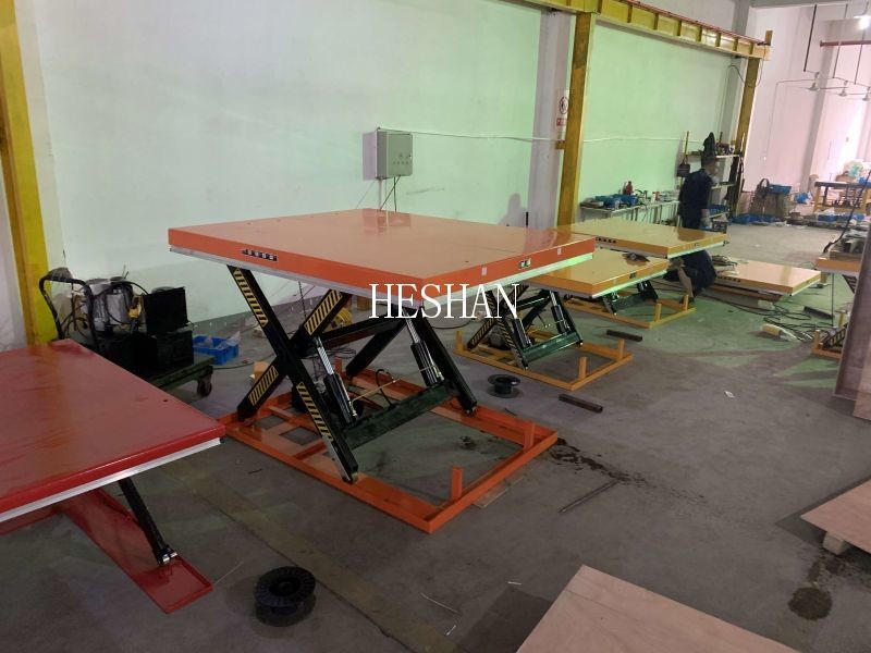 Hydraulic Fixed Stationary Automatic Lifting Table Hydraulic Scissors Lift Table