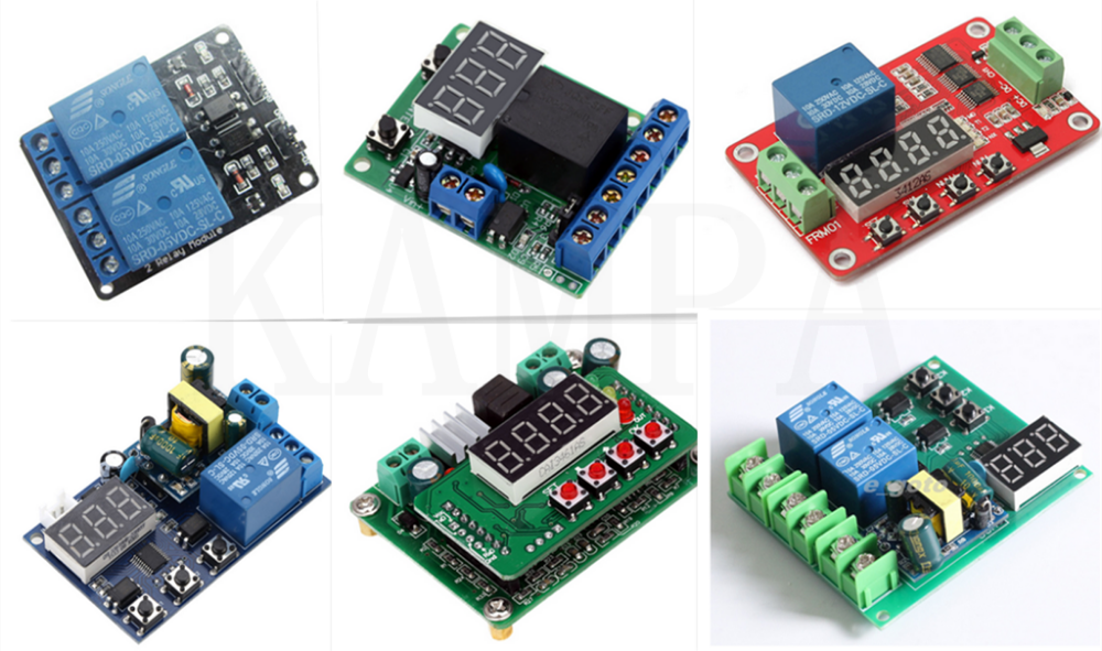 IV - U3 12 v / 24 vdc voltage digital control relay switch/over-voltage and under-voltage relay