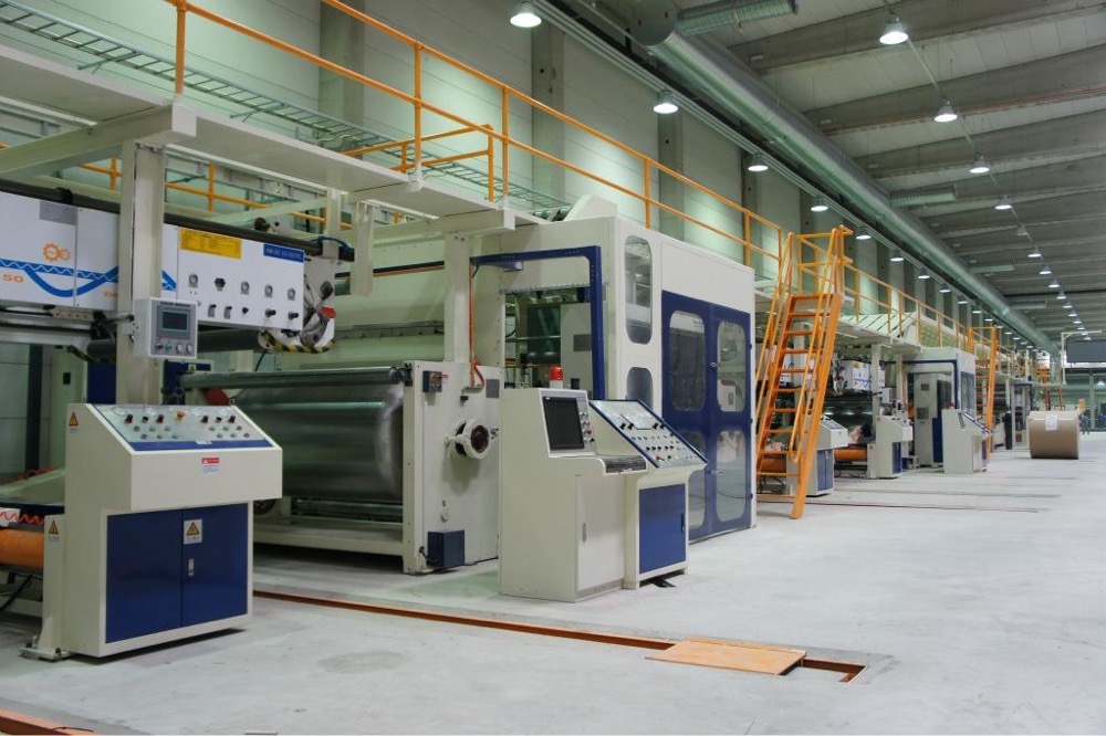 Automatic Corrugated Cardboard Making Machine and Corrugated Carton Paper Board Production Line