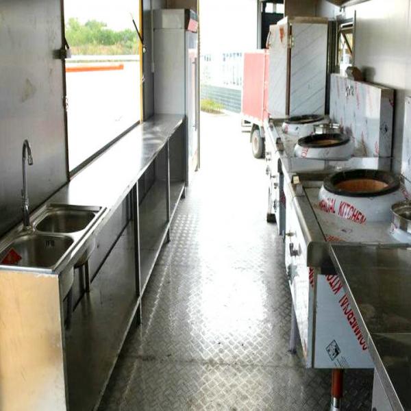 BVG Street Mobile Vending Trucks , Fast Food BBQ Mobile Restaurant Van