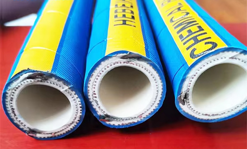 Phosphoric Acid Battery Pool Acid Chemical Hose With Couplings Fittings