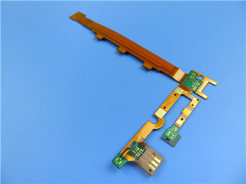 Multilayer Flexible PCB Built on Polyimide With Immersion Gold and Green Solder Mask for Wireless Intercom