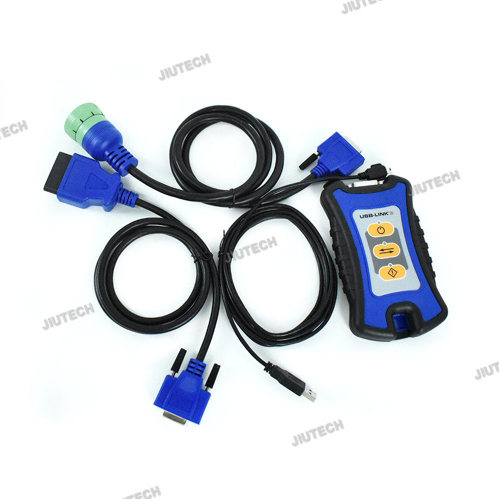 For NEXIQ-3 USB Link Bluetooth Diesel Truck Diagnostic Tool OBD Fault Detector Heavy Duty Scanner