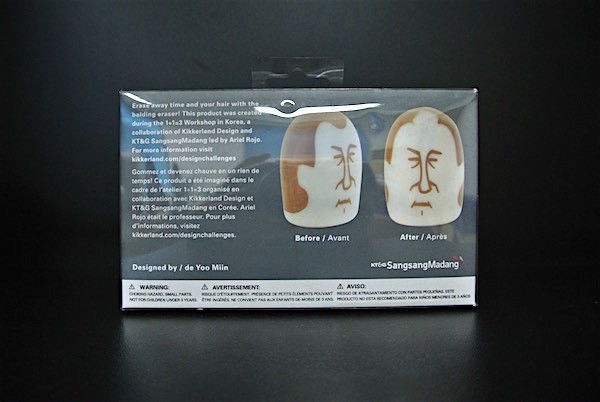 Three Types Eraser Heads Speaker Toy For Promotion Gift / Collection