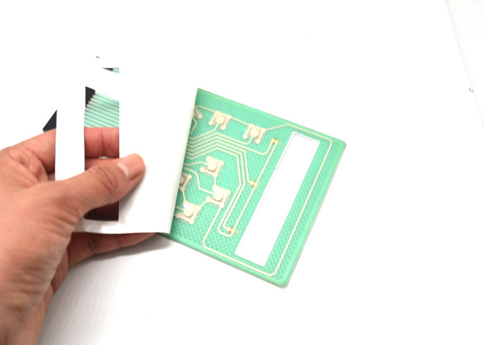 Printer Controller LED Membrane Switch With Tactile Embossed Buttons