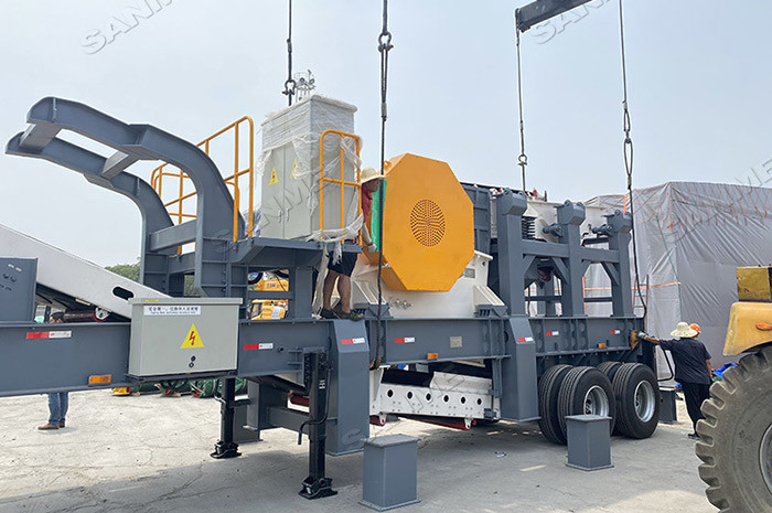 Hydraulic 1520mm Feeding 450t/H Steel Slag Crusher