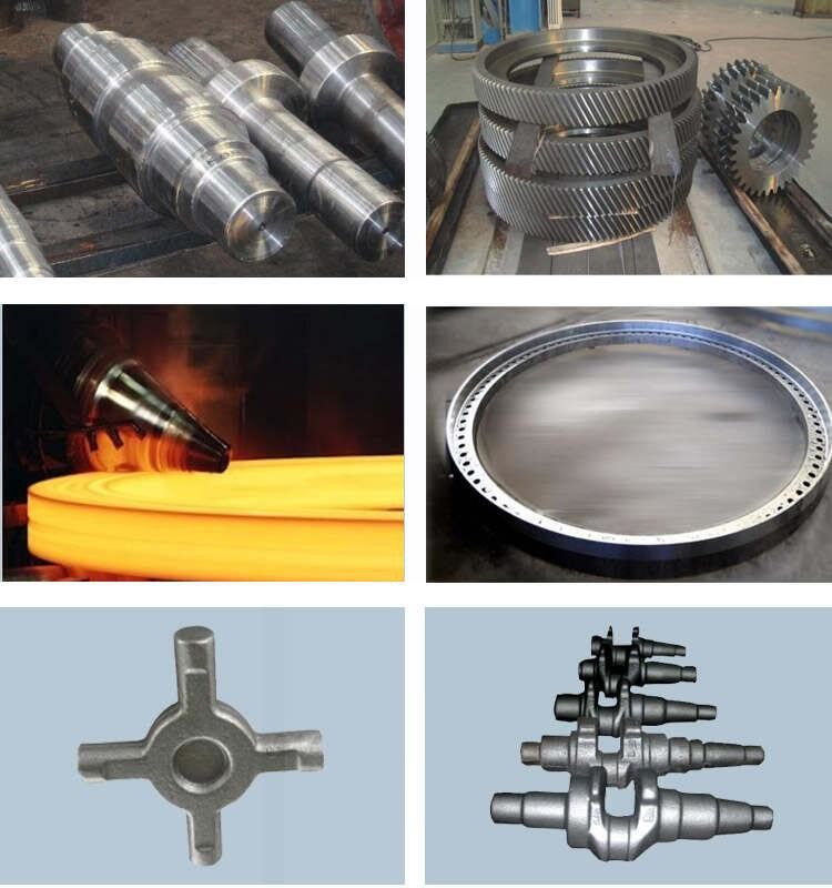 Custom Size Port Crane Trolley Wheels , Bridge Crane Wheels On End Beam