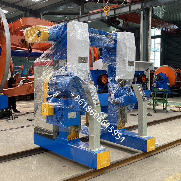 Portal Type Stranding Drawing Cable Extruder Machine Take Up And Pay Off