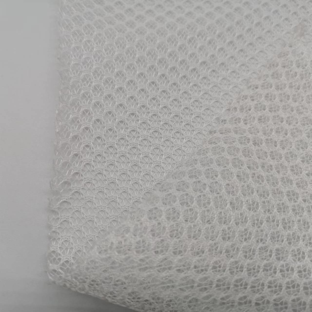75D 100% Polyester Mesh Fabric 64gsm Uv Proof Width 150cm Breathbale